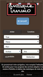 Mobile Screenshot of antiqueimmo-realestate.com
